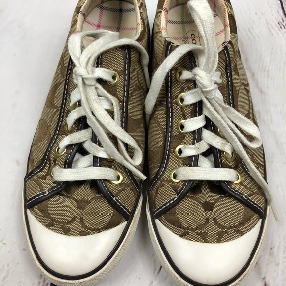 Coach Tan Sneakers - Picture 2 of 8